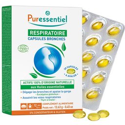 Respiratoire Capsules Bronches aux HE BIO - 30 capsules