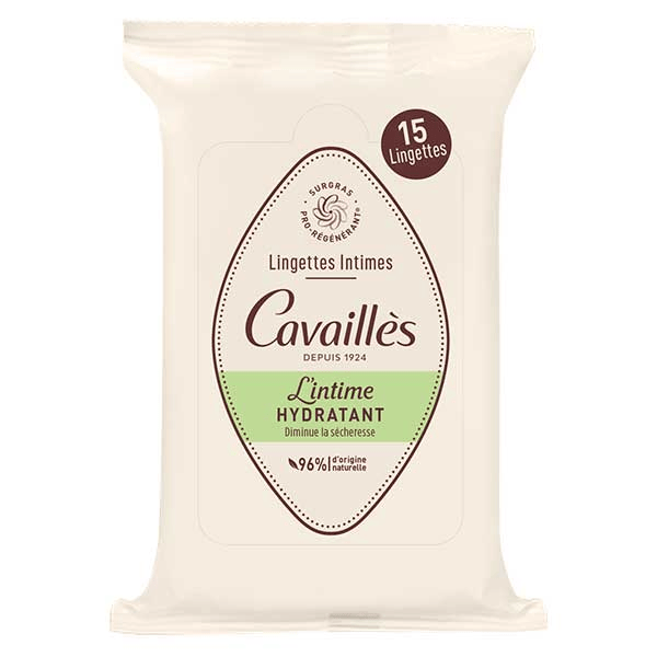 Rogé Cavailles Lingettes Intimes Sècheresse x15