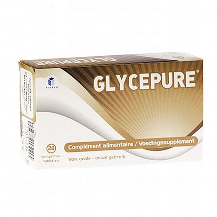 Glycepure boîte de 28 comprimés