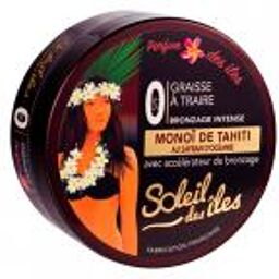 Soleil Des Îles Solaire Graisse a Traire Bronzage Intense Réa Spf0 Parfum Des Îles 150 ml - Pot 150 ml