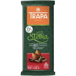 Chocolat Noir 80% Stevia 75g