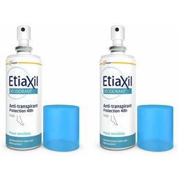 Peaux Sensibles Déodorant Anti-Transpirant Protection 48h Pieds - Spray