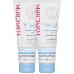 Baby Crème Change Couche Action Barrière Pack 2x75ml