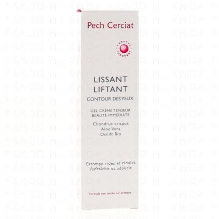PECH CERCIAT Lissant Liftant - Contour des yeux gel crème tenseur beauté immédiate 30ml