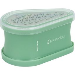 Pur Pedicur Râpe pour pieds avec réservoir