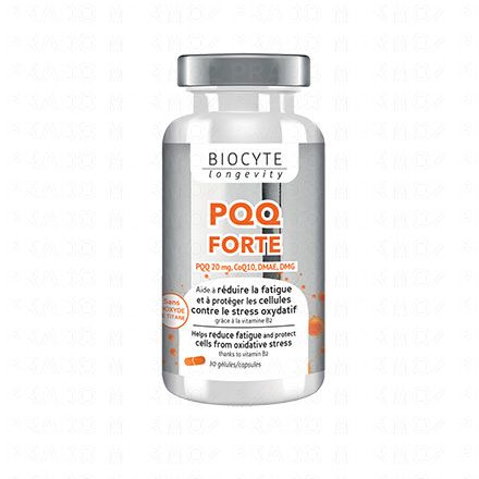 Longevity Energie & Vitalité - PQQ Forte 30 gélules