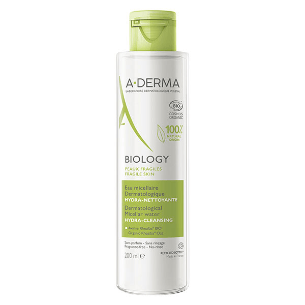 Biology Eau Micellaire Dermatologique Hydra-Nettoyante Bio 200ml