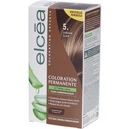 Elcea Coloration Permanente Châtain Clair – 5