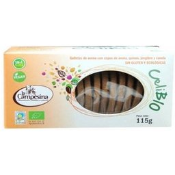 Celibio Biscuits Complets Avoine Sans Gluten 115g