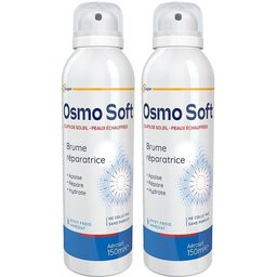 Osmo Soft - Coups de soleil - Peaux échauffées - Brume réparatrice - Apaise, Répare et hydrate - Dès 3 ans - Aérosol - 150ml
