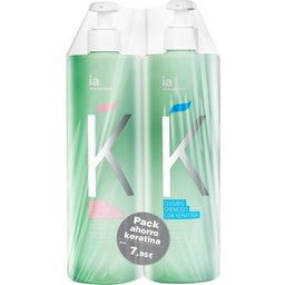 Pack Kératine Shampooing + Crème Capillaire 2x500ml