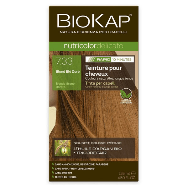 Nutricolor Delicato Rapid Blond Blé Doré 7.33 135ml
