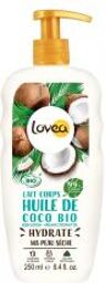 Lait Corps Hydratant Huile de Coco Bio 250 ml - Flacon-Pompe 250 ml