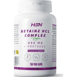 Betaína HCL 650mg Complex 120vcaps