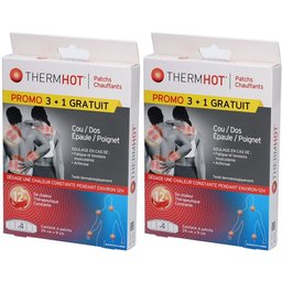 ThermHot Compresse chauffante 3-en-1 nuque, dos, épaule