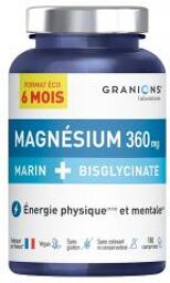 Magnésium Marin + Bisglycinate 234 g - Boîte 234 g