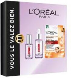 Revitalift Coffret Routine Anti-Âge et son Masque Tissu Éclat - Coffret 3 produits