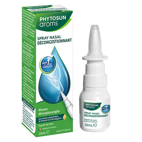 Spray Nasal Décongestionnant 20ml