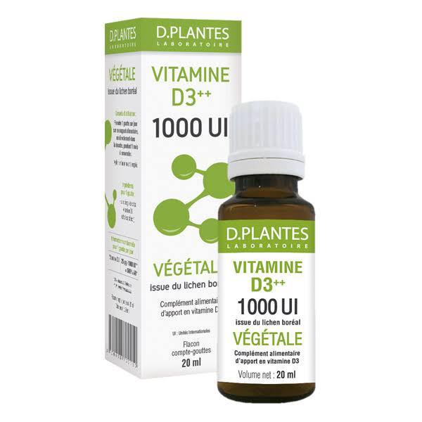 Vitamine D3 Végétale 1000 UI 20ml