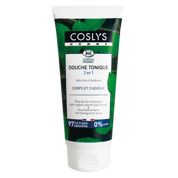 Homme Douche Tonique 2 en 1 Bio 200ml