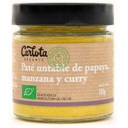 Pâté de Papaye Pomme Et Curry Bio 180g