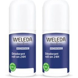 Homme Déodorant Roll-On 24H 2x50ml