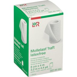 L&R Mollelast® haft sans latex 8 cm x 4 m