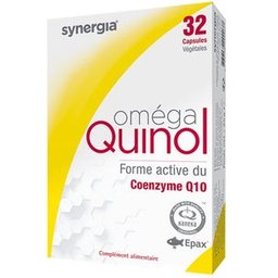 Synergia Omega Quinol Caps 32