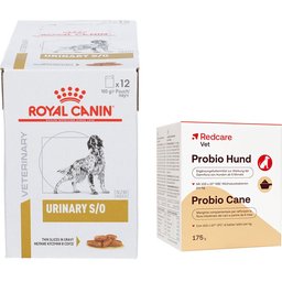 Royal Canin Vétérinaire Urinaire S/O + Redcare Vet Probio pour chien