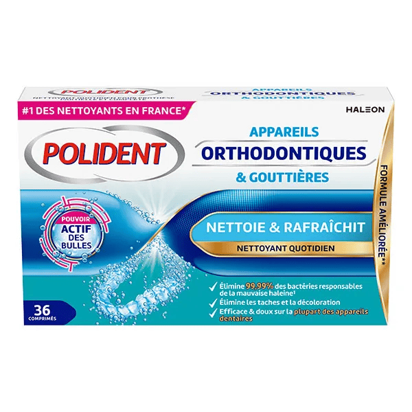 Nettoyant Orthodontique 36 comprimés