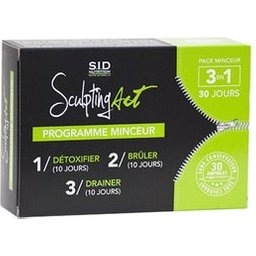 SID Nutrition Sculpting Act Programme Minceur 30 Ampoules