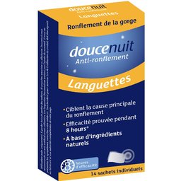 Douce nuit Languettes anti-ronflement