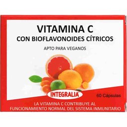 Vitamine C avec Bioflavonoides Citricos 60caps