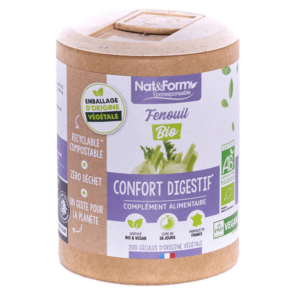 Écoresponsable Fenouil Bio 200 gélules