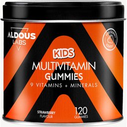 Aldous Labs Multivitaminas para Niños Sabor Fresa 120 gummies