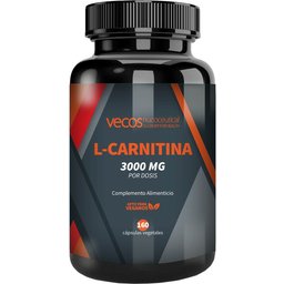 Vecos Nucoceuticals L-Carnitina Pura quemagrasas 3000mg 160caps