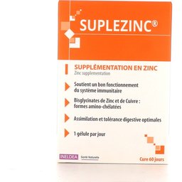 Suplezinc 60 Perlas