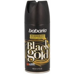 déodorant en spray pour le corps or noir pour hommes 200ml