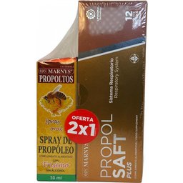 Pack Spray Propolis + Propolsaft Plus 12 Sticks