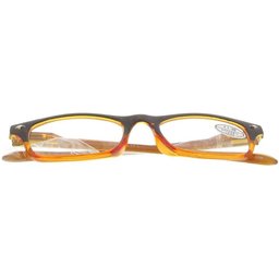 PharmaGLASSES® Lunettes de lecture Comp Brun/Orange + 1.50
