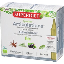 Quatuor Articulations BIO - 20 Unidoses de 15 ml