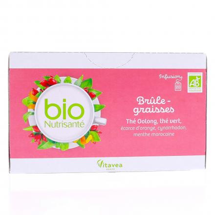 Infusion bio brûle-graisses 20 sachets