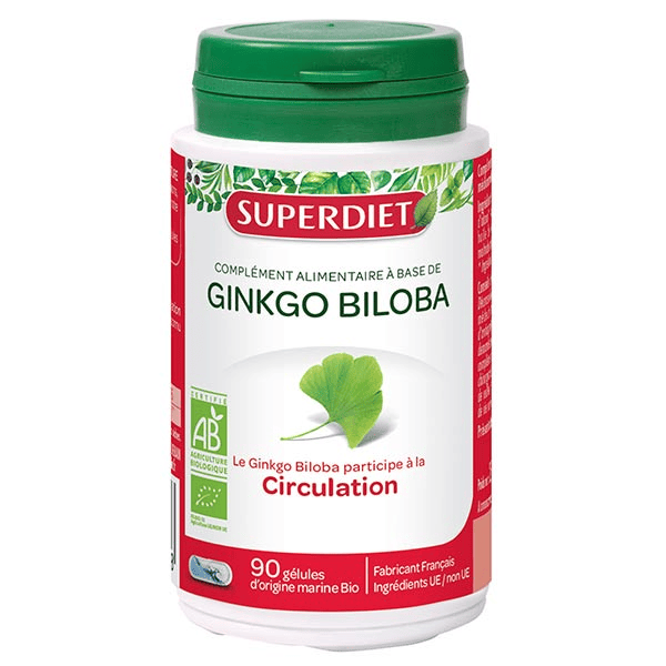 Ginkgo Biloba Bio 90 gélules