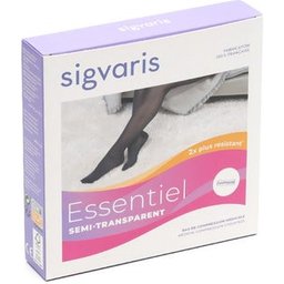 2 Essential Collant Semi Transparent Normal Noir M 1ut
