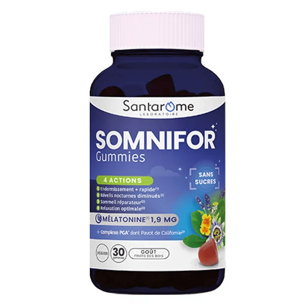 Somnifor - Mélatonine 1,9 mg - 30 gummies
