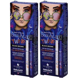RefectoCil BeautyLash TWO GO Crayon à cils Noir Marron