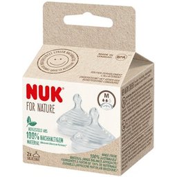 For Nature Tétine Silicone 0-6M Taille M 2uts
