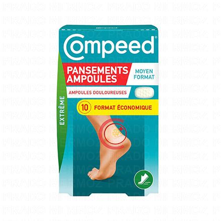 Pansements Ampoules Extreme Format Moyen x10