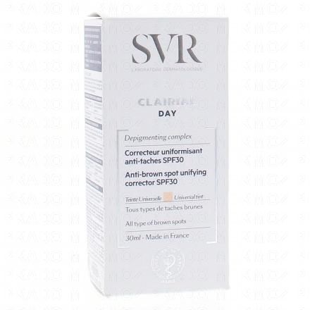 Clairial day Correcteur uniformisant anti-tâches SPF30 30ml