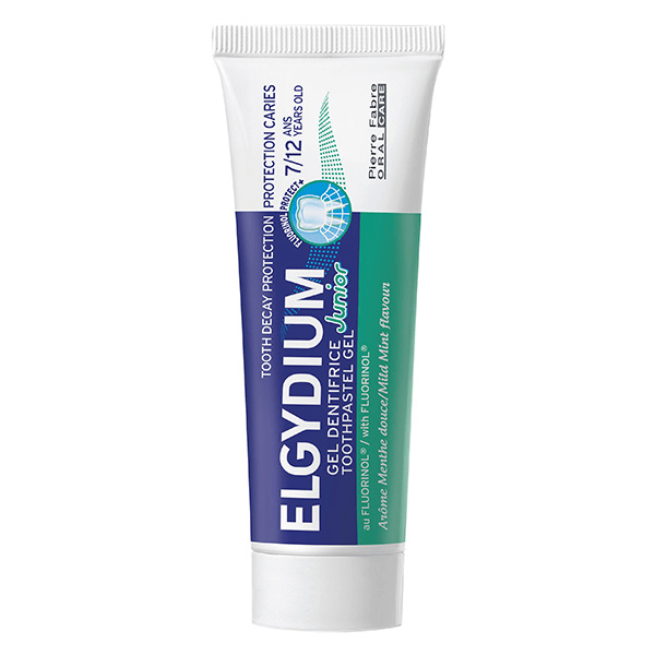 dentifrice junior 7/12 ans menthe douce 50 ml